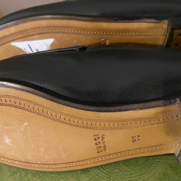 Gucci Brixton Leather Horsebit Loafers Size 35/5 *Floor sample* - Picture 7 of 14